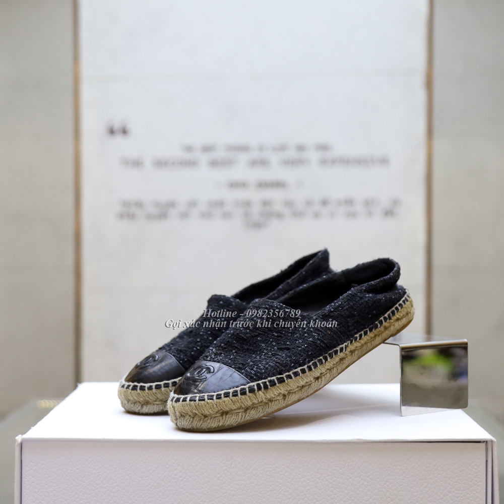 ORDER Giày Chanel đế cói #30 ORDER Giày Chanel đế cói